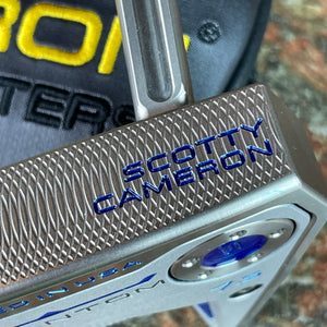 2024 Phantom 7.5 Putter, Silver Sole, Translucent Blue Paint, 34"/360g with Headcover