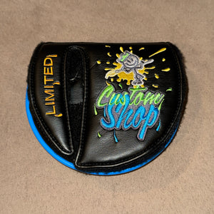 Custom Shop King Grinder Mid Round Putter Headcover - Neon