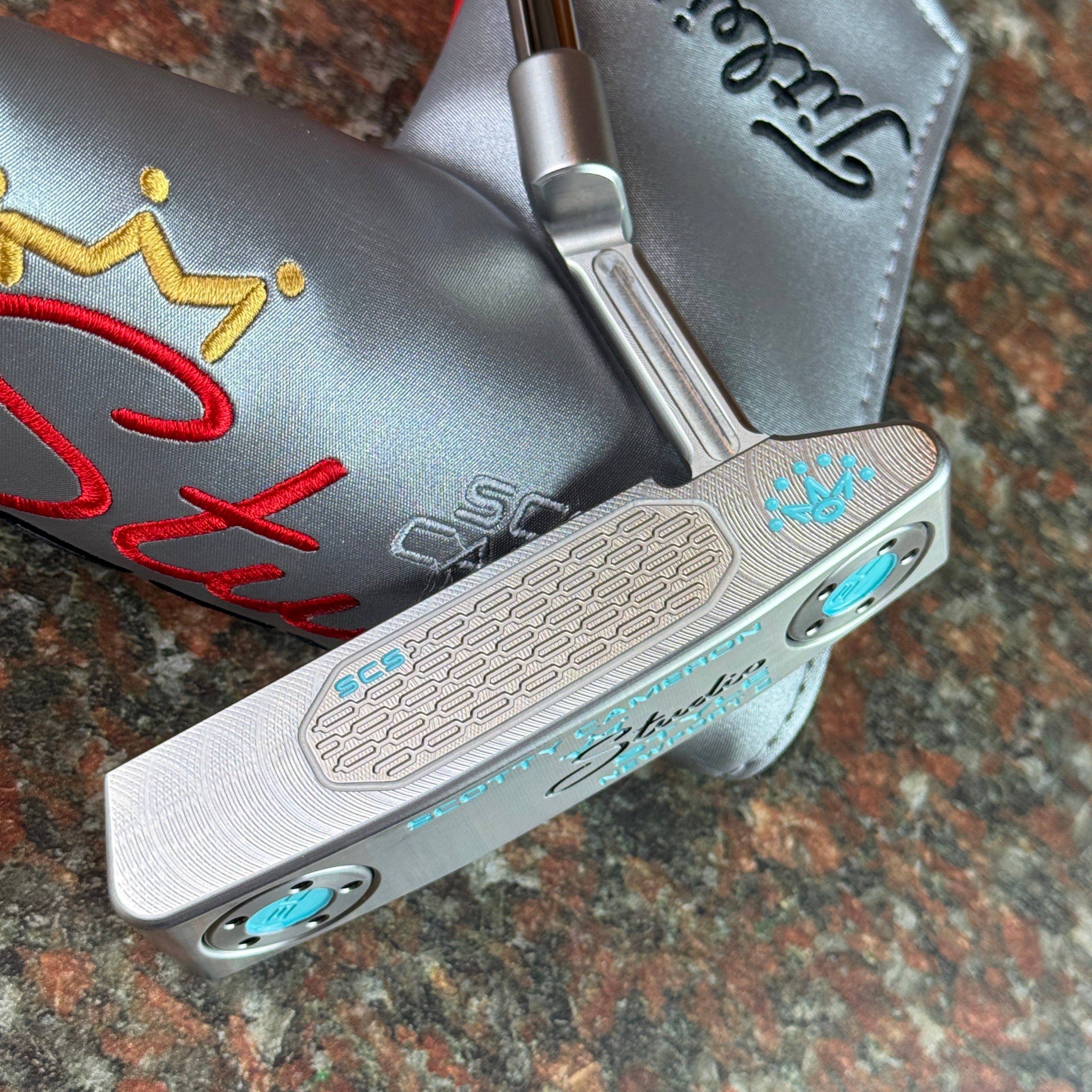 【美品 】Tiffany BLUE CUSTOM NEW PORT2 Tel3 Studio Style Newport 2, Tiffany Blue & Black Paint, 34