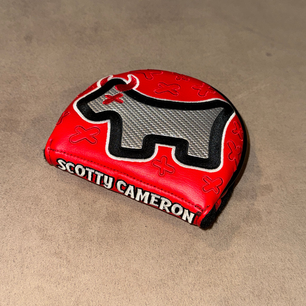 Scotty Cameron Custom Shop Red JYD Mid Round Headcover - Right Hand