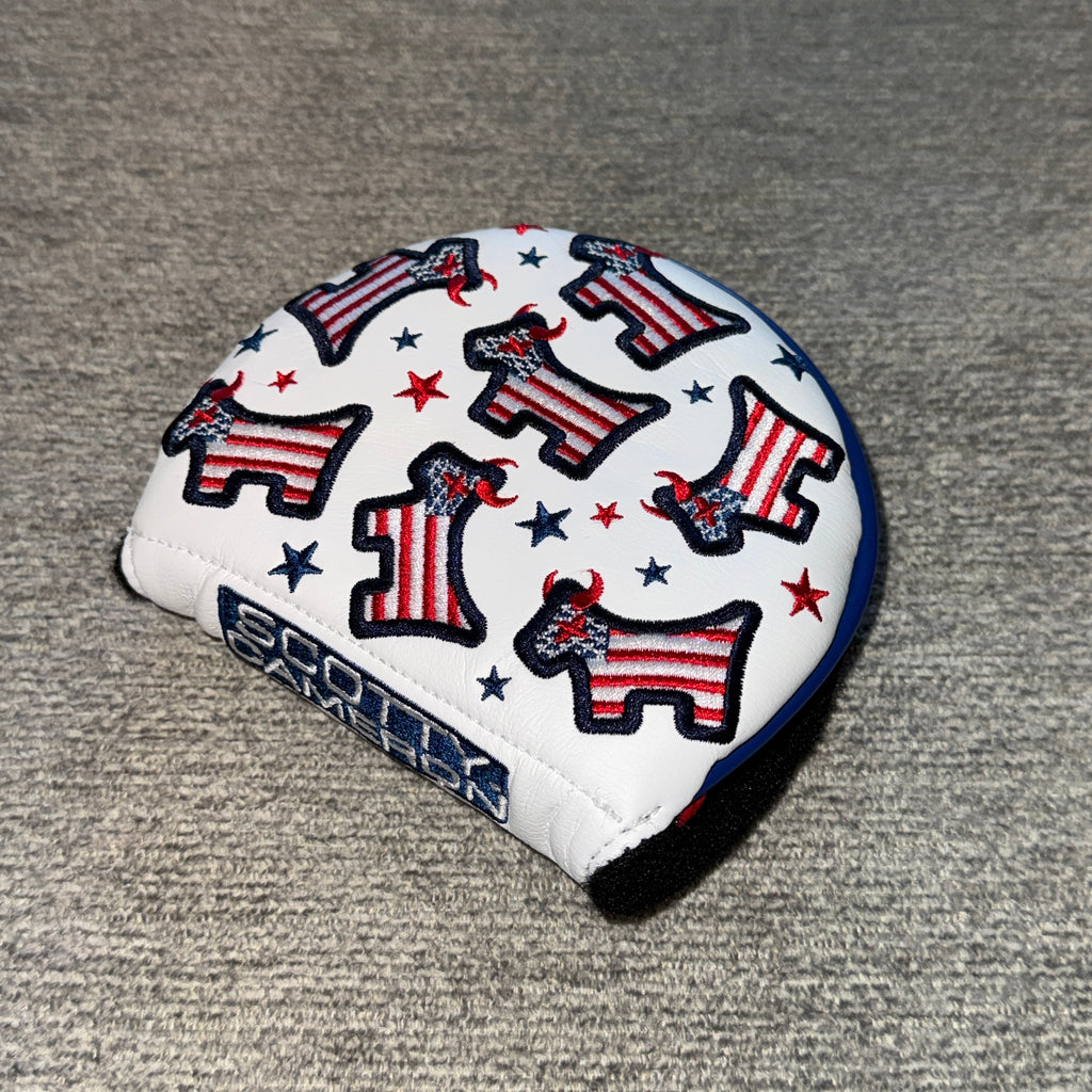 Custom Shop Dancing Junk Yard Dog USA Mid-Round Putter Headcover