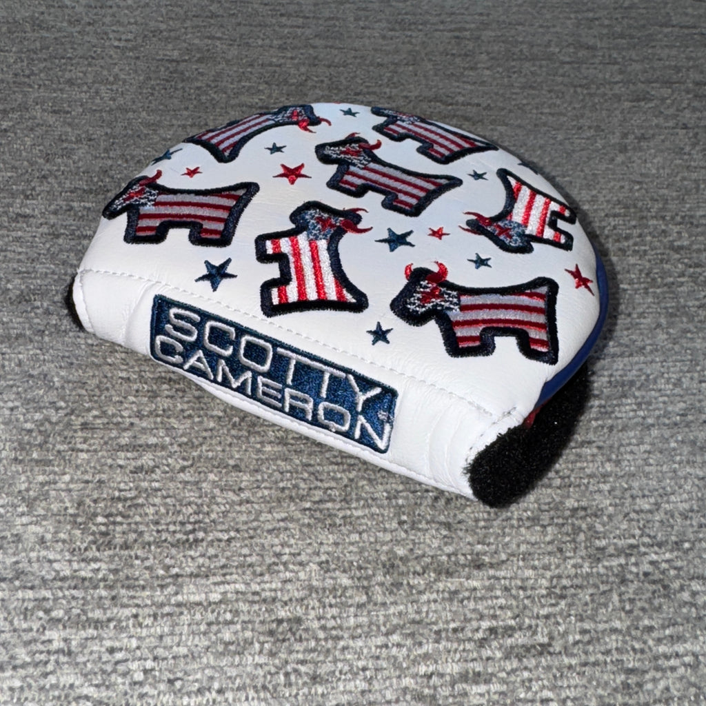 Custom Shop Dancing Junk Yard Dog USA Mid-Round Putter Headcover