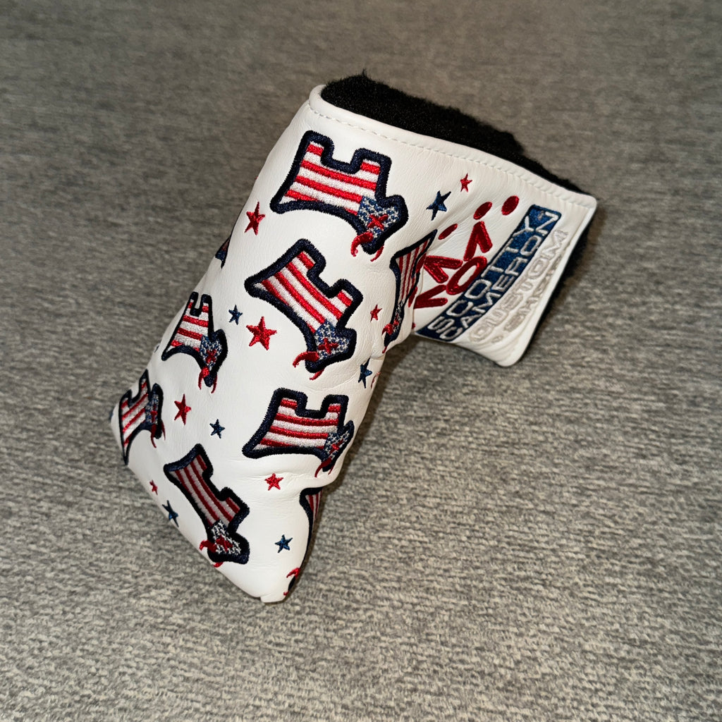 Custom Shop Dancing Junk Yard Dog USA Mid-Mallet Putter Headcover