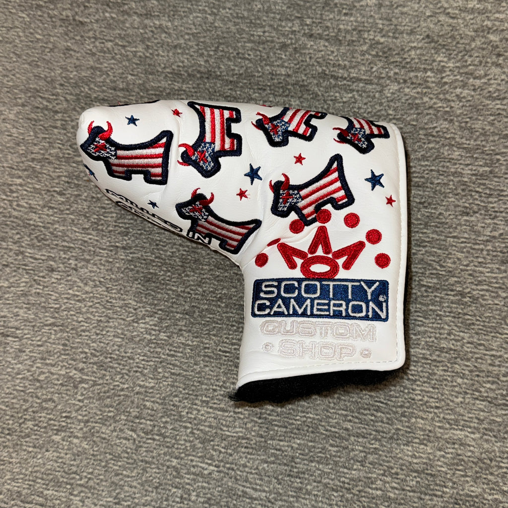 Custom Shop Dancing Junk Yard Dog USA Mid-Mallet Putter Headcover