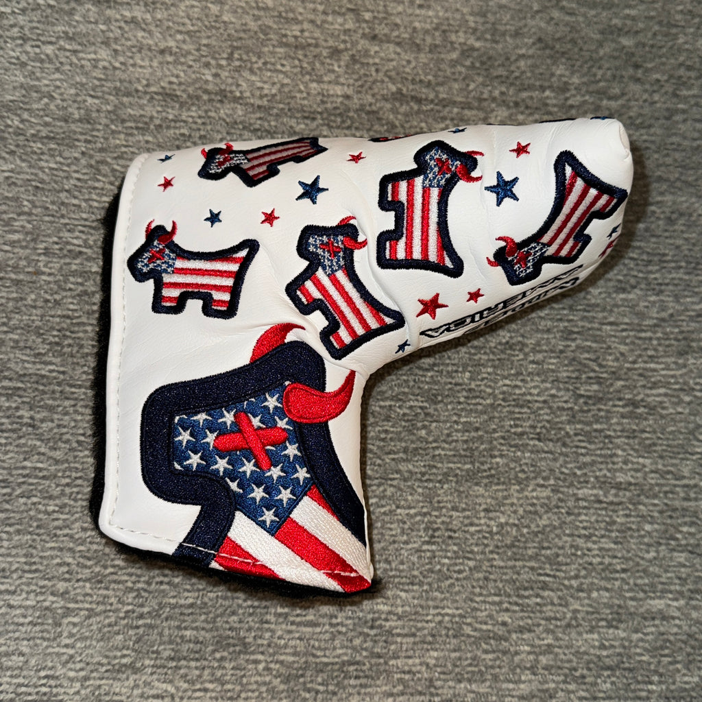 Custom Shop Dancing Junk Yard Dog USA Mid-Mallet Putter Headcover