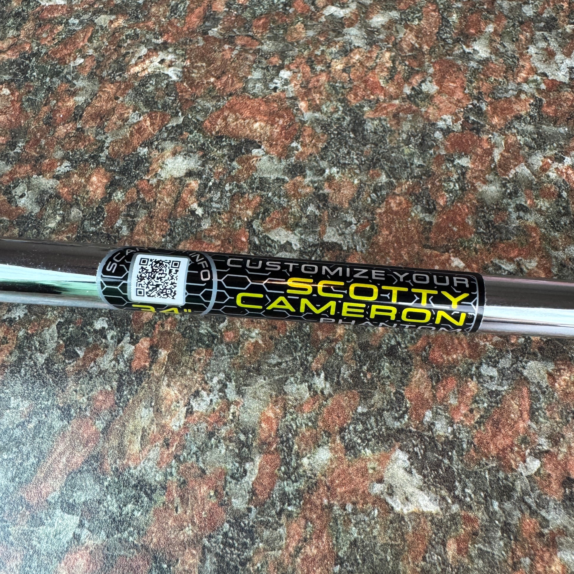 2025 Phantom 5.2 Putter, Red, White & Blue Paint, 34"/360g with Headcover