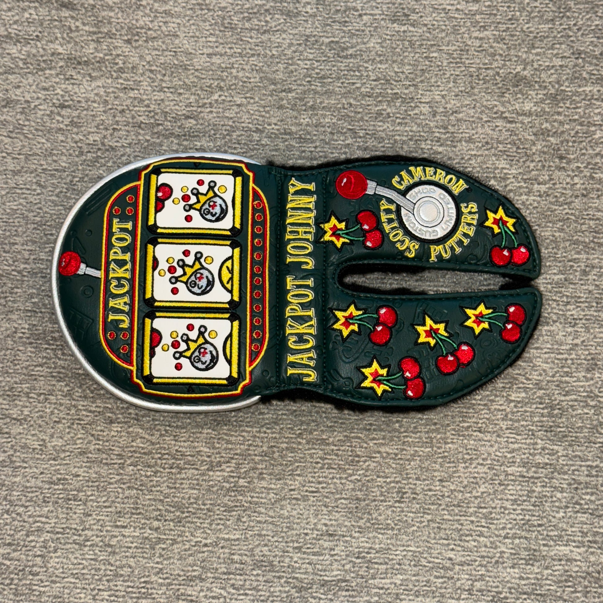 Custom Shop Jackpot Johnny Mid-Round Straight Shaft Putter Headcover