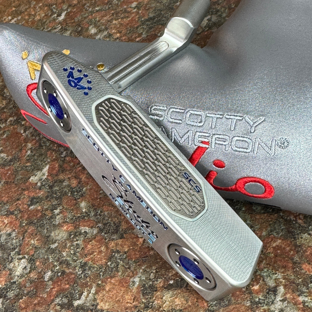 Lefty Studio Style Newport 2, Translucent Blue & Black Paint, 35"/344g