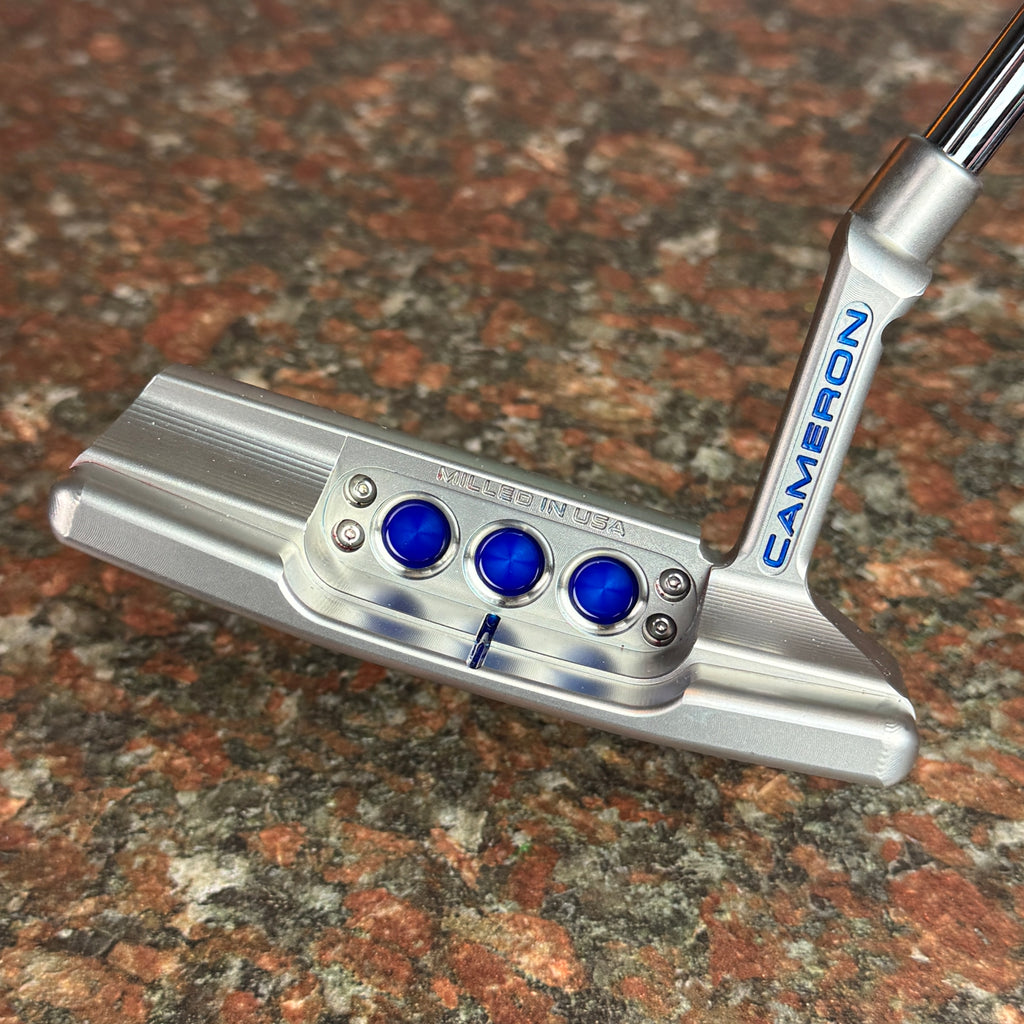 Lefty Studio Style Newport 2, Translucent Blue & Black Paint, 35"/344g