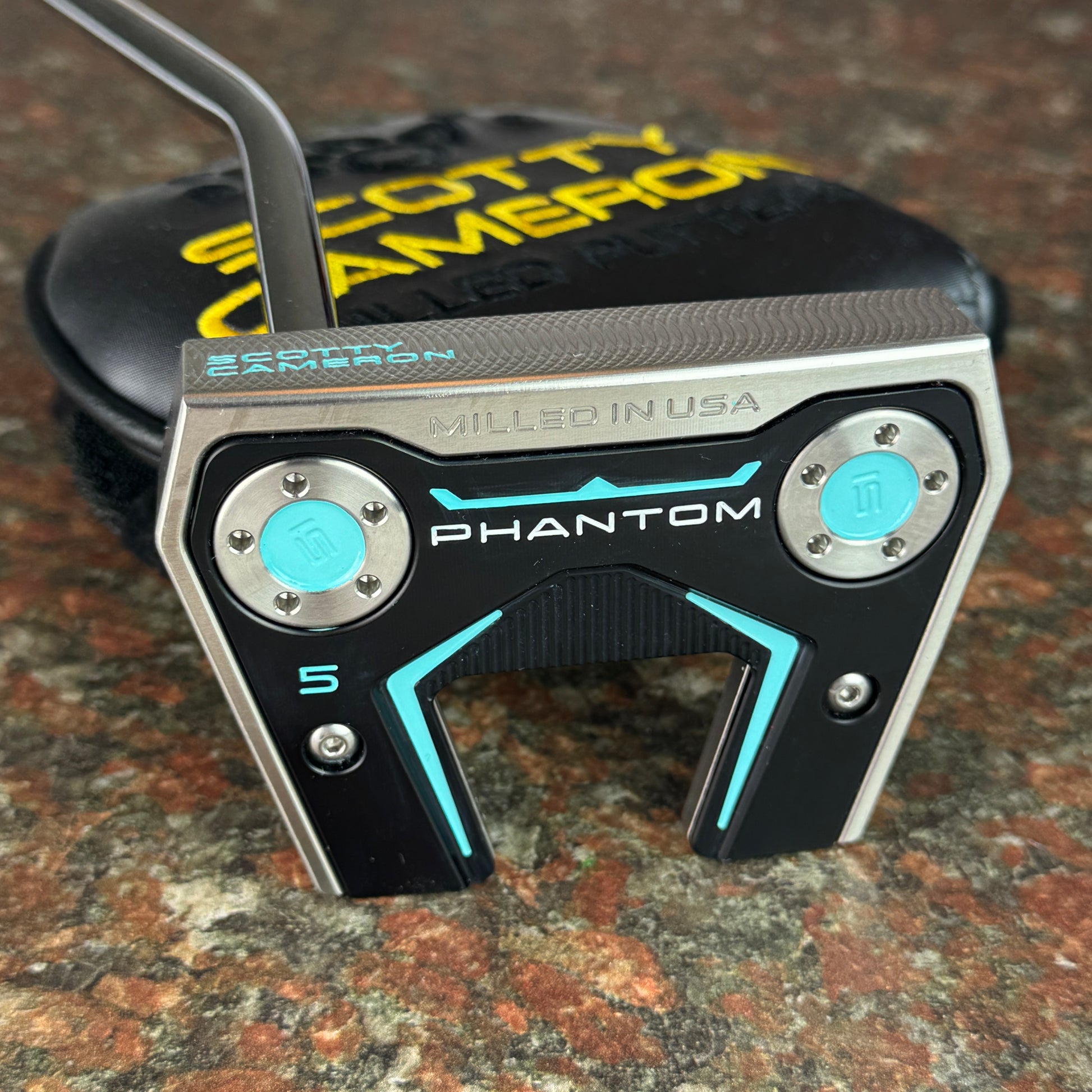 Scotty Cameron Phantom X 5 Robins Egg Blue Paint 34"/360g Left Handed