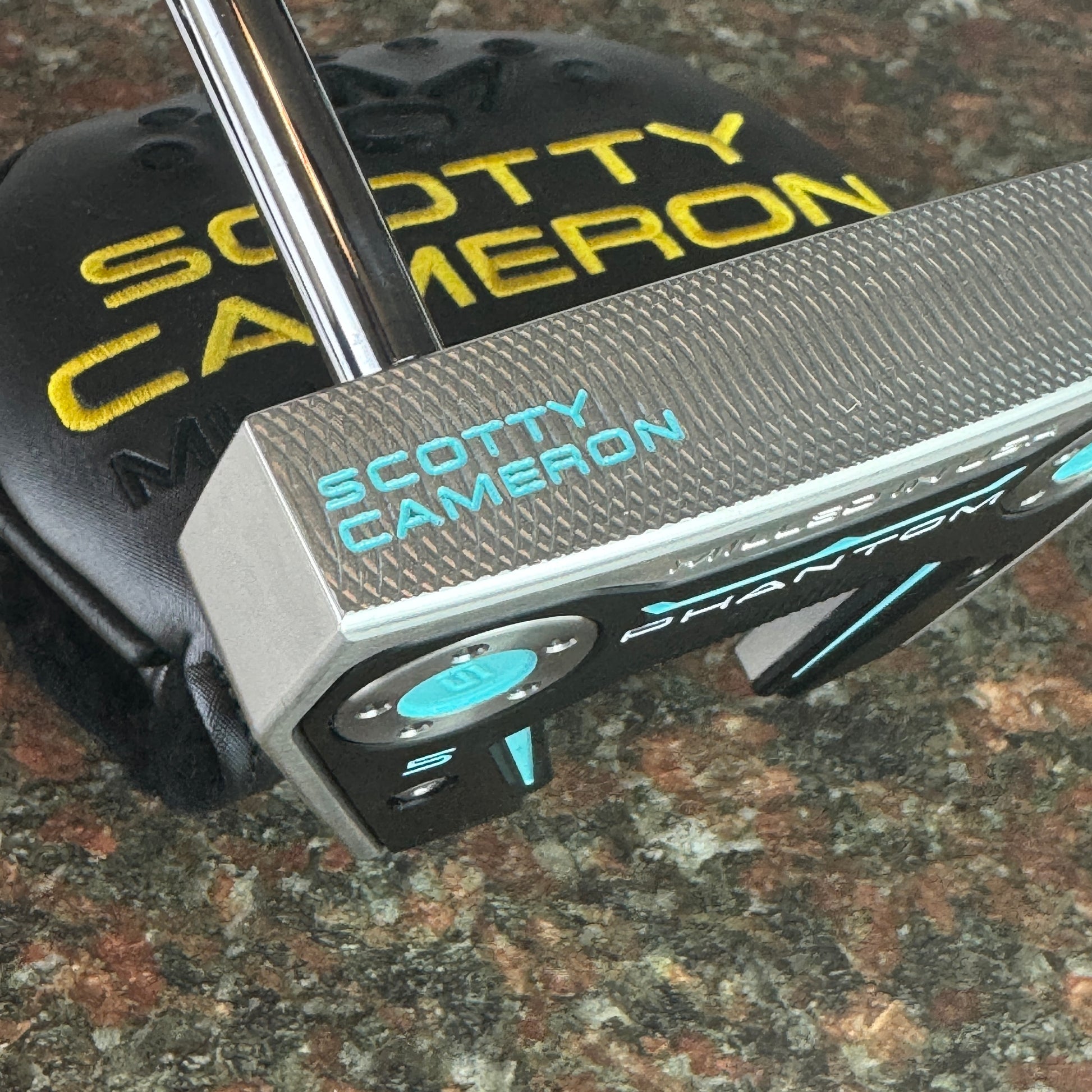Scotty Cameron Phantom X 5 Robins Egg Blue Paint 34"/360g Left Handed