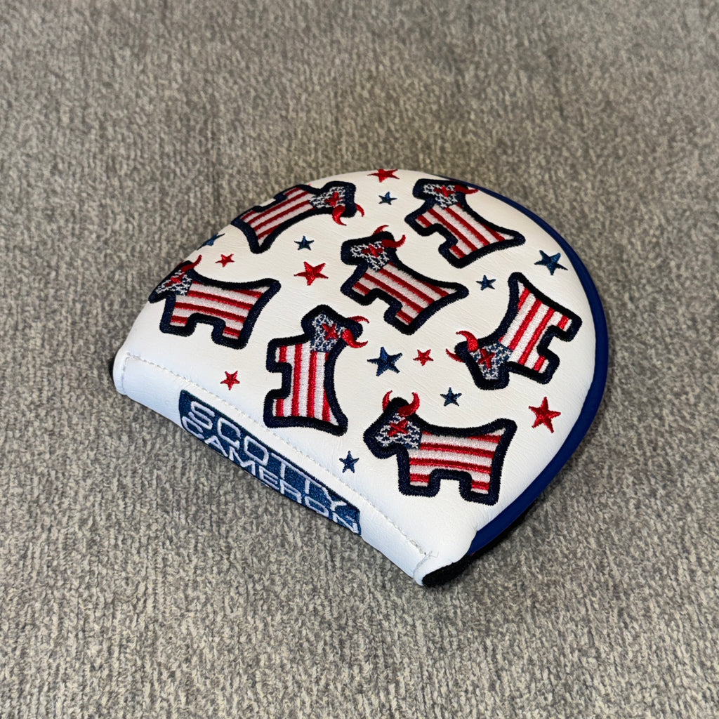 Custom Shop Dancing Junk Yard Dog USA Mid-Round Straight Shaft Putter Headcover