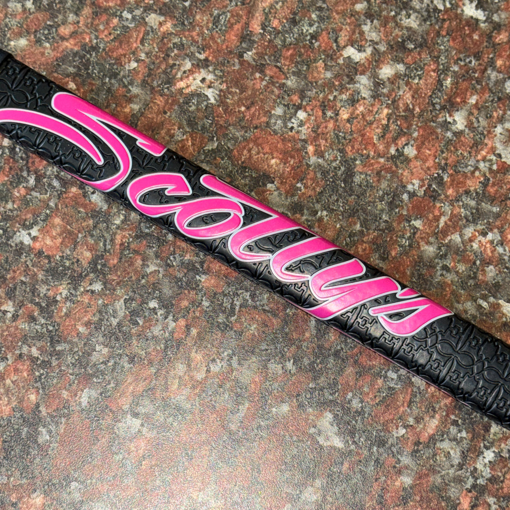 Custom Shop Black & Pink Medium Paddle Putter Grip