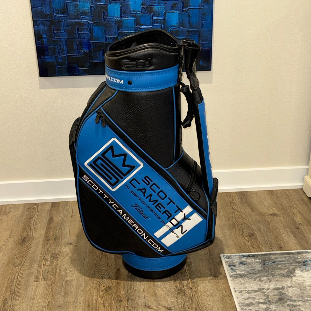 Scotty Cameron Original Grabber Blue Staff Bag 1/100 Circa 2006