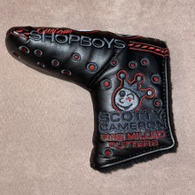 Load image into Gallery viewer, Custom Shop &quot;Shop Boys&quot; Blade Putter Headcover - Black