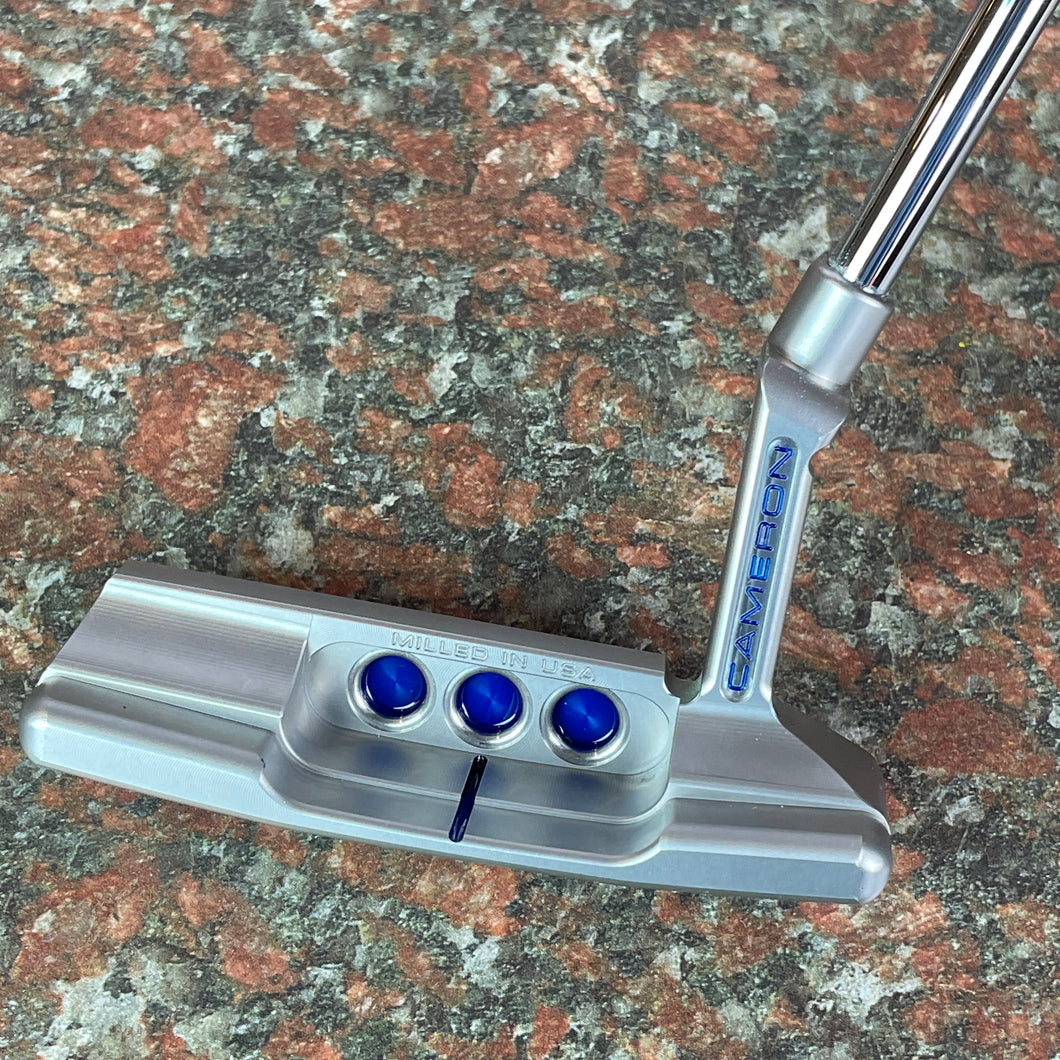 Lefty Super Select Newport 2, Translucent Blue & Black Paint, 34