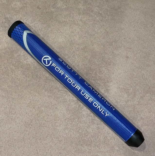 Circle T Large Paddle Grip: Blue